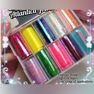 ATLANTICA Nail Foil Kit 1/$15, 2/$25, 3/$30, 4/$35.$5 each additional!